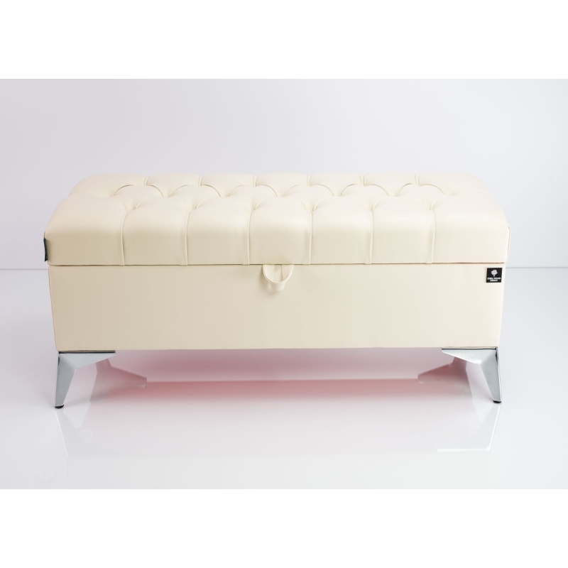 Tufted Storage Bench